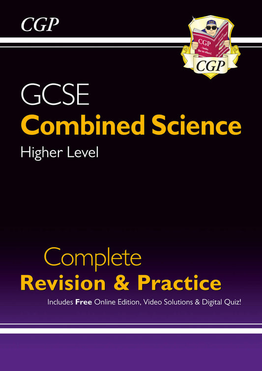 GCSE Combined Science Higher Complete Revision & Practice w/ Online Ed, Videos & Quizzes