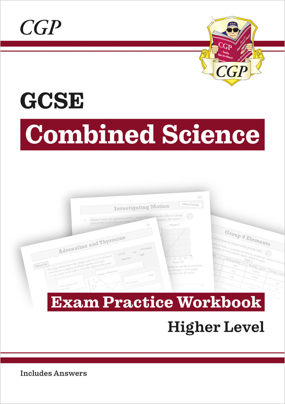 GCSE Combined Science Exam Practice Workbook - Higher (includes answers)