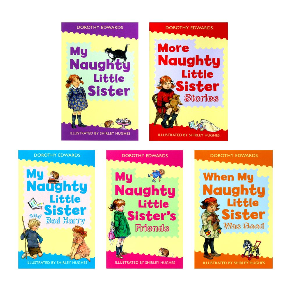 My Naughty Little Sister Series Collection Dorothy Edwards 5 Books Set