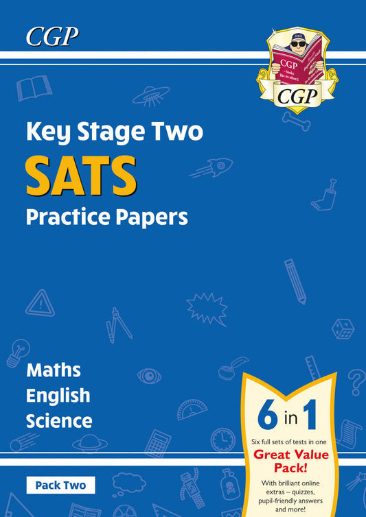 KS2 Complete SATS Practice Papers Pack 2: Science, Maths & English (for the 2025 tests)