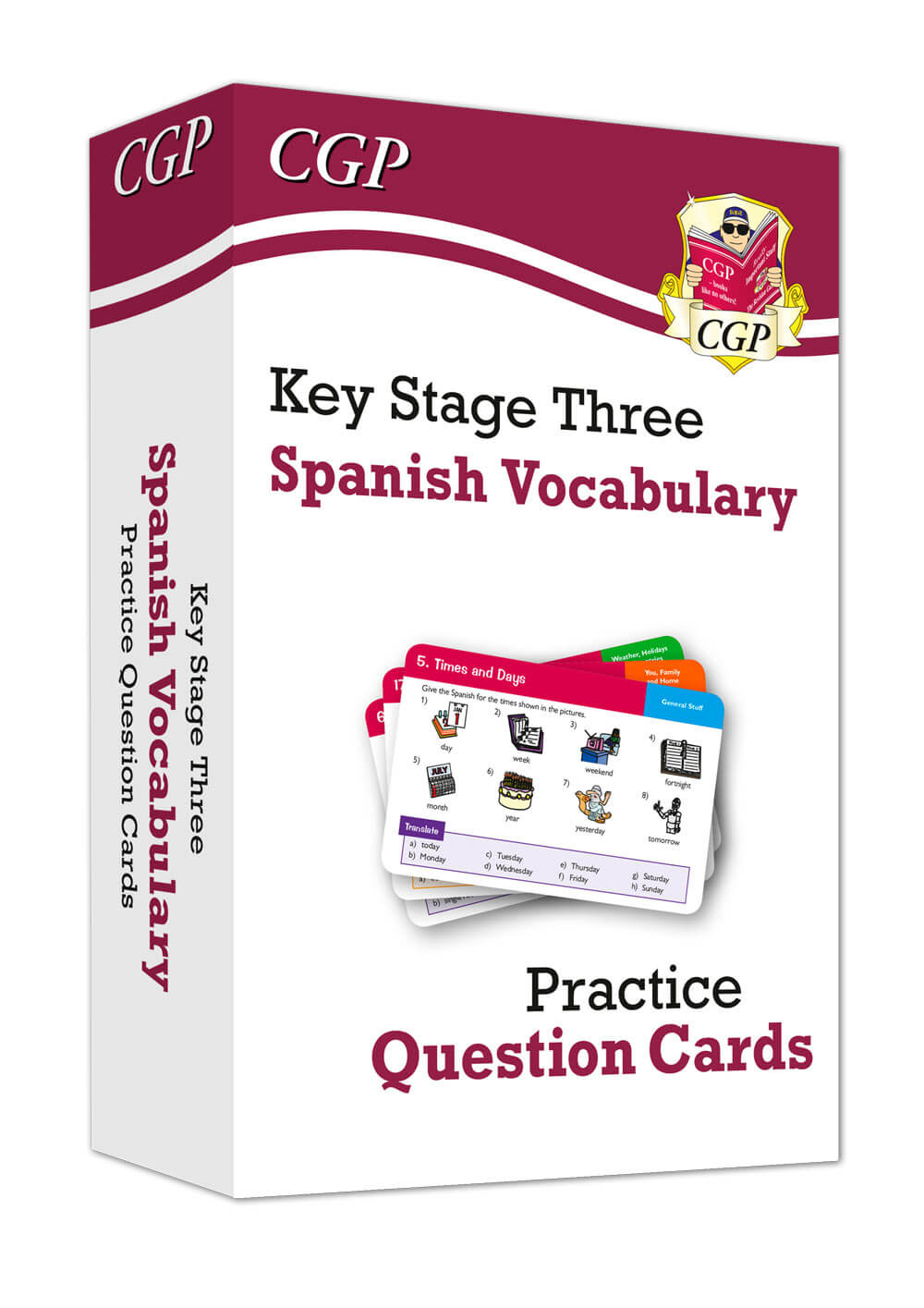 KS3 Spanish: Vocabulary Practice Question Cards