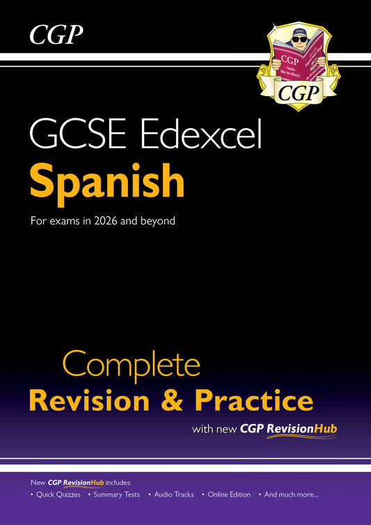 New GCSE Spanish Edexcel Complete Revision & Practice with CGP RevisionHub (for exams from 2026)