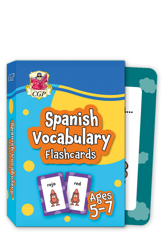 Spanish Vocabulary Flashcards for Ages 5-7 (with Free Online Audio)