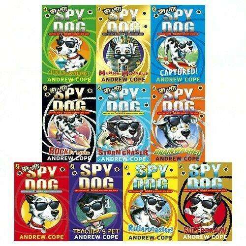 Spy Dog Series By Andrew Cope 10 Books Collection Set - Storm Chaser, Captured!