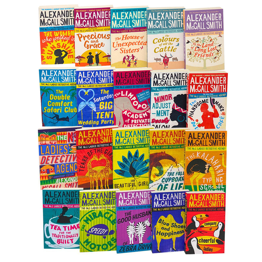 Νο. 1 Ladies' Detective Agency Series 20 Books Collection Box Set by Alexander McCall Smith (Βιβλία 1 - 20)