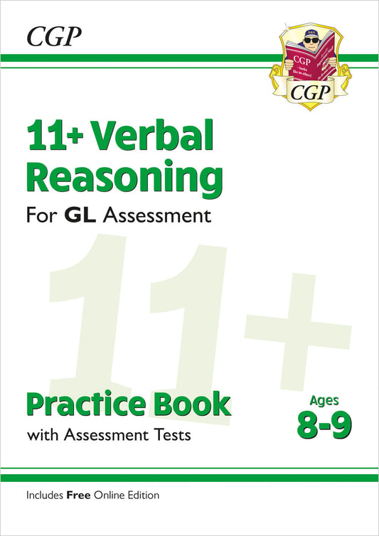 11+ GL Verbal Reasoning Practice Book & Assessment Tests - Ages 8-9 (with Online Edition)