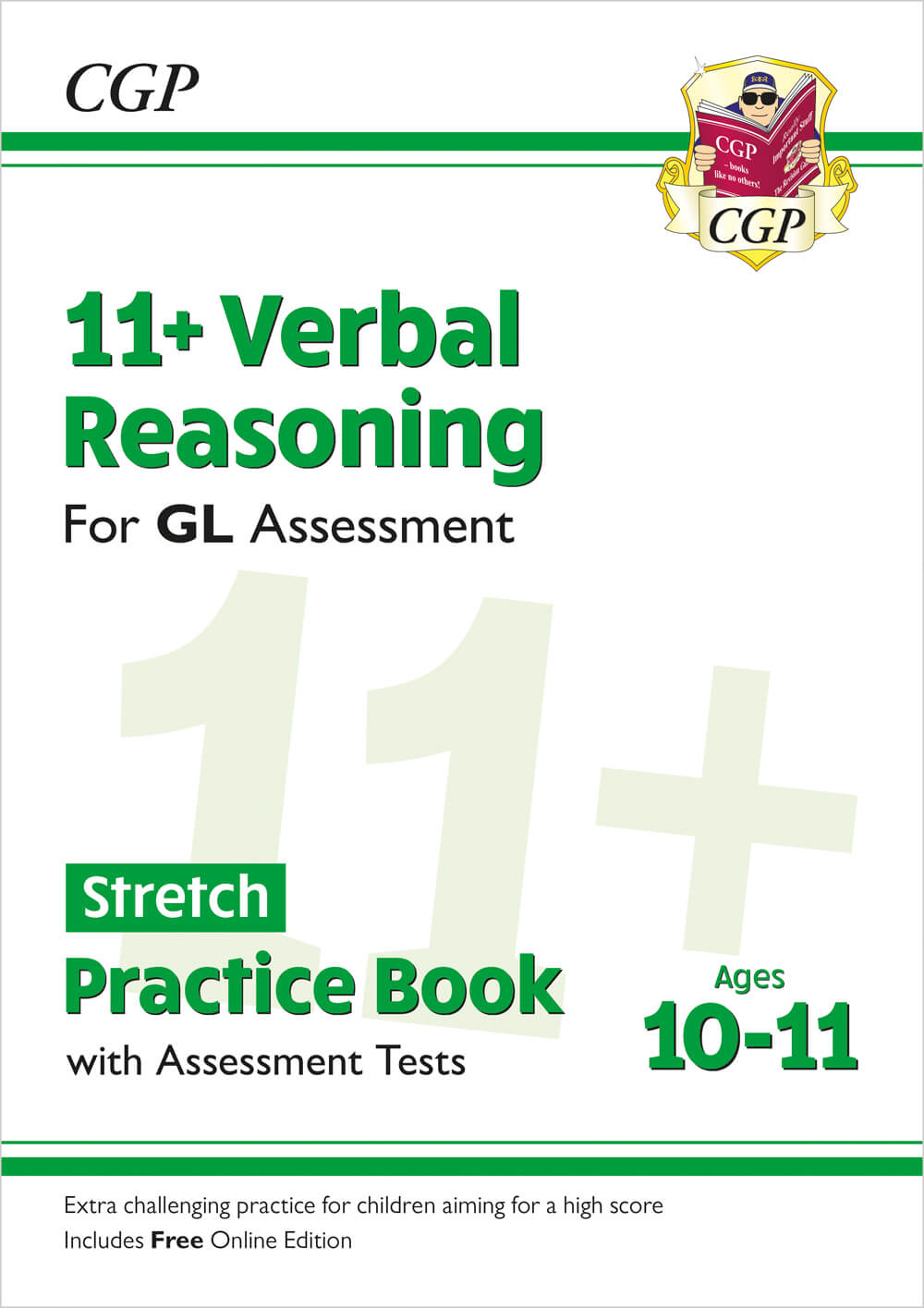 11+ GL Verbal Reasoning Stretch Practice Book & Assessment Tests - Ages 10-11 (with Online Edition)