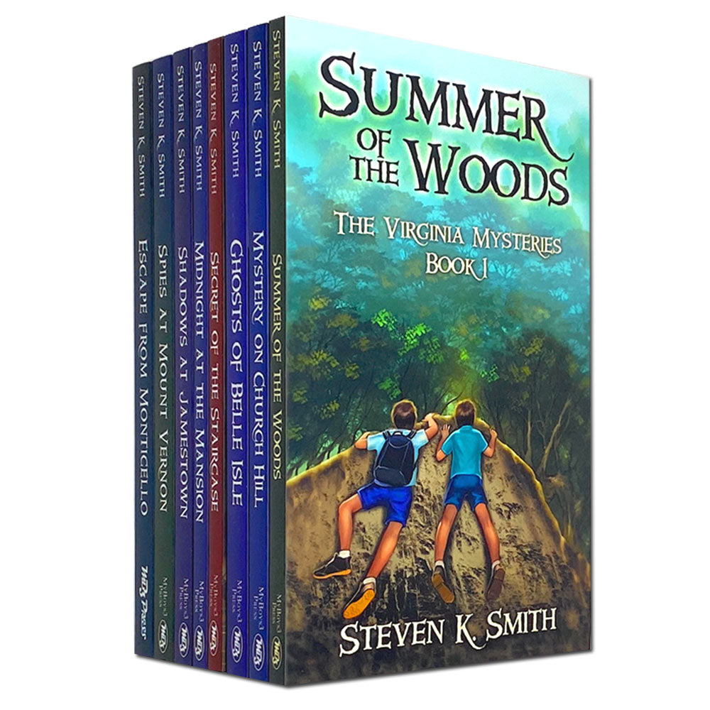 The Virginia Mysteries Series Complete 8 Books Collection Set by Steven K. Smith