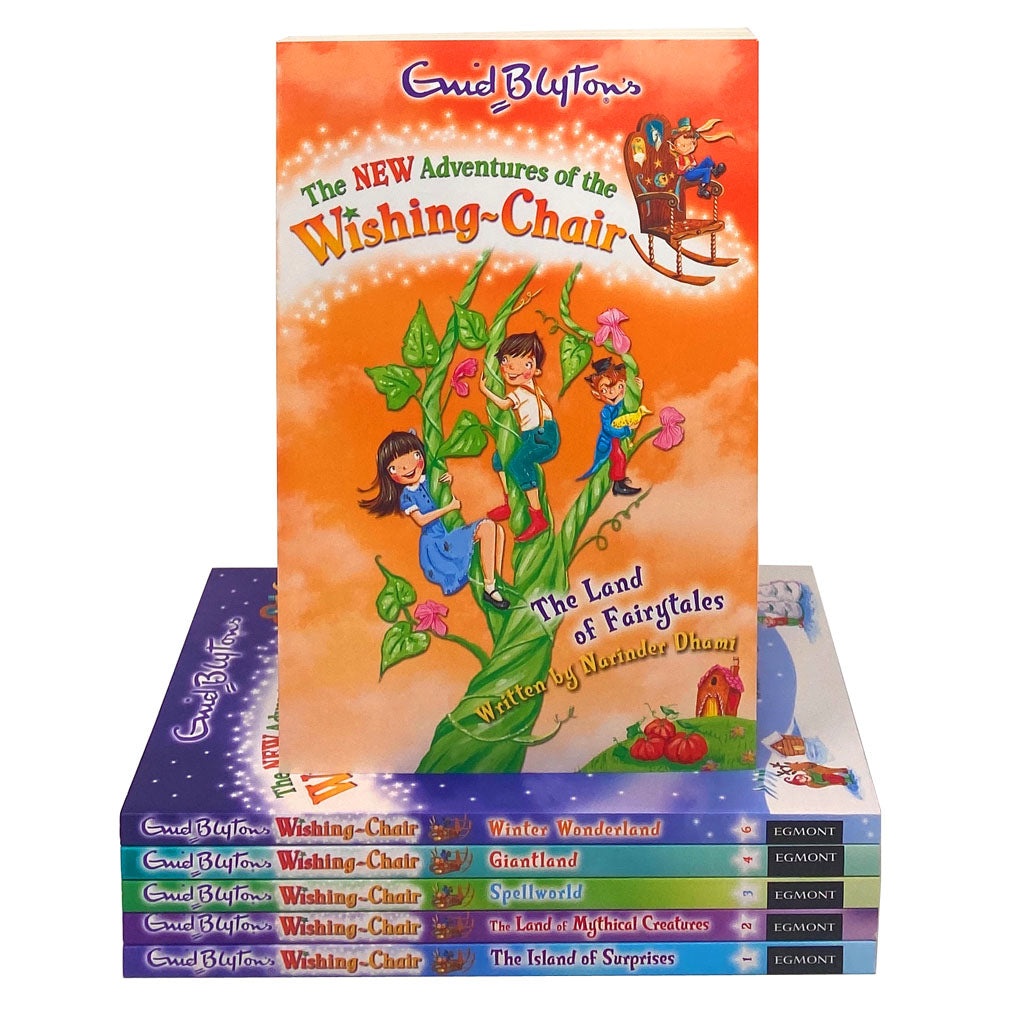 The New Adventures of the Wishing Chair Συλλογή 6 Βιβλίων Σετ Πακέτο By Enid Blyton