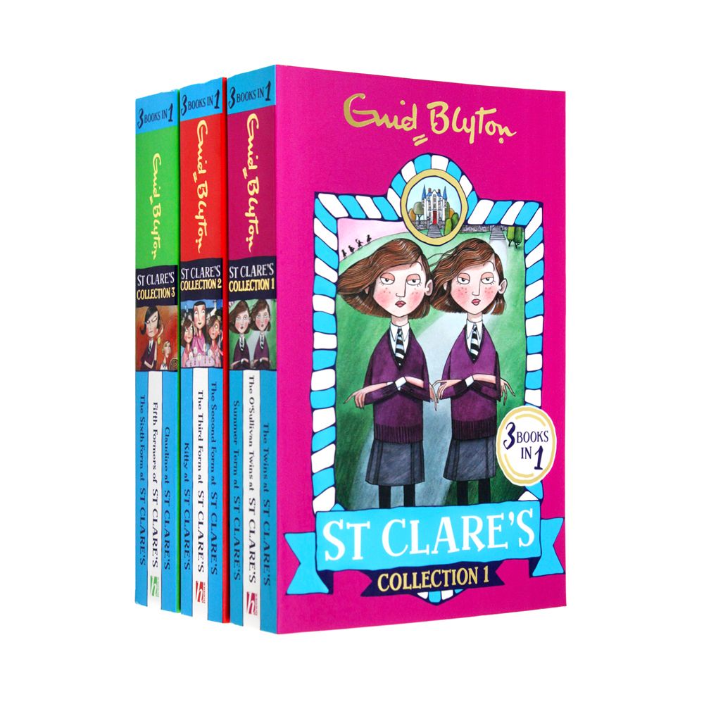 Enid Blyton St Clares 3 Books collection (9 Stories In 3 Books)