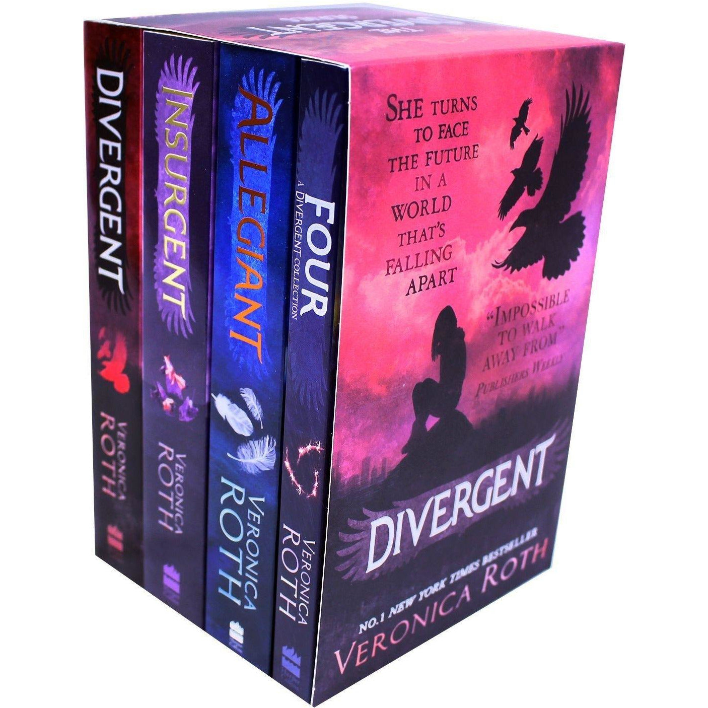 Divergent Insurgent Allegiant - Κουτί συλλογής 4 βιβλίων από τη Veronica Roth