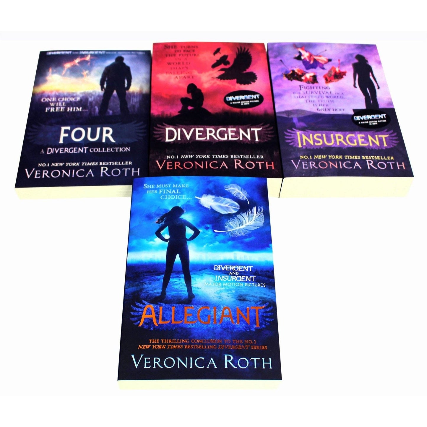 Divergent Insurgent Allegiant - Κουτί συλλογής 4 βιβλίων από τη Veronica Roth